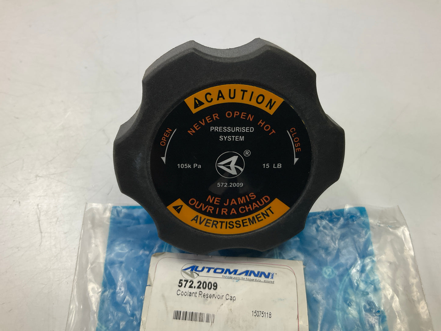 Automann 572.2009 Engine Coolant Reservoir Cap
