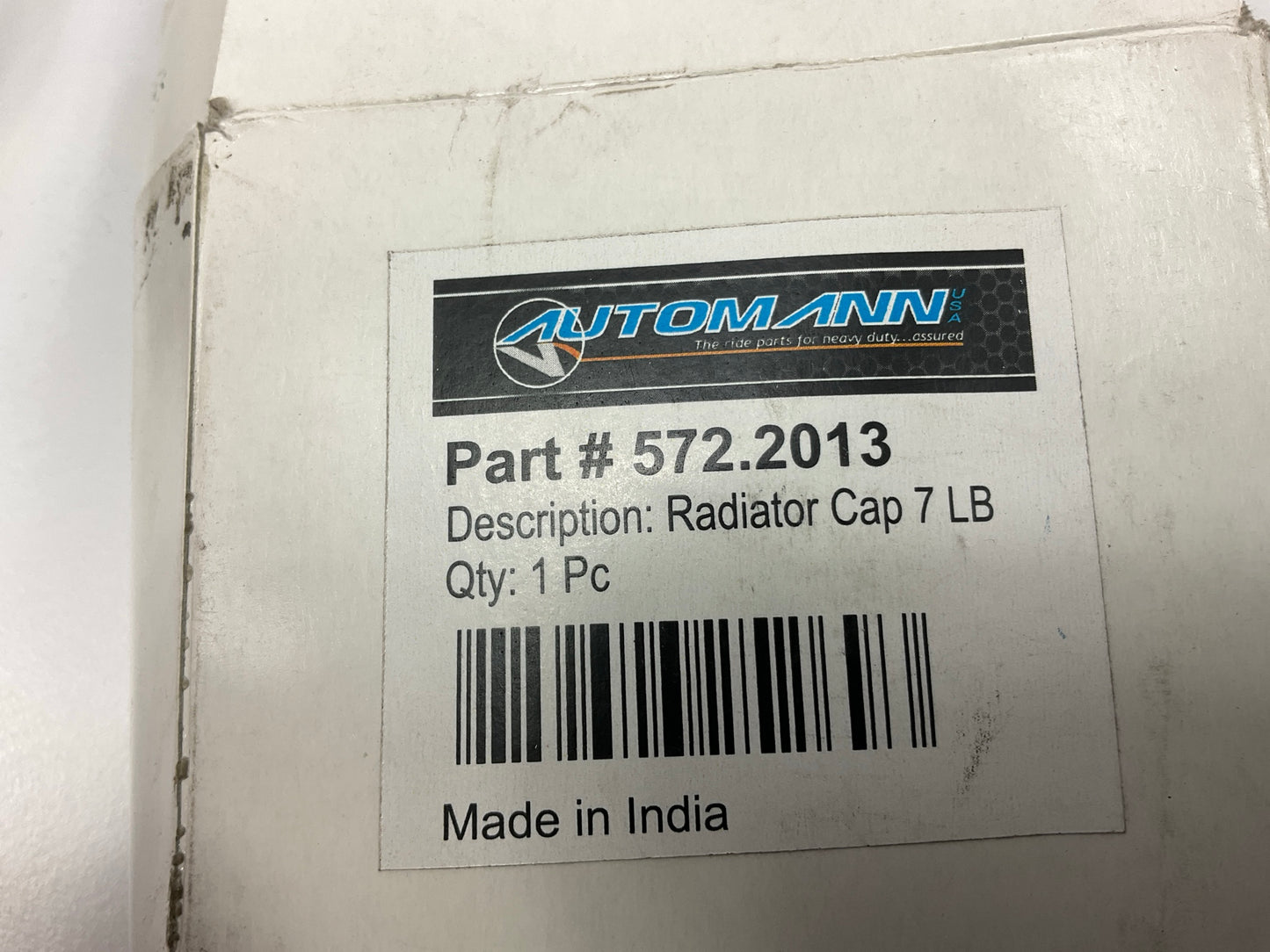 Automann 572.2013 Radiator Cap, 7lbs Replaces RC-8 DR-102 C7TZ-8100-B 31308