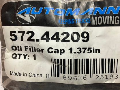 Automann 572.44209 Engine Oil Filler Cap Plug, 1-3/8''