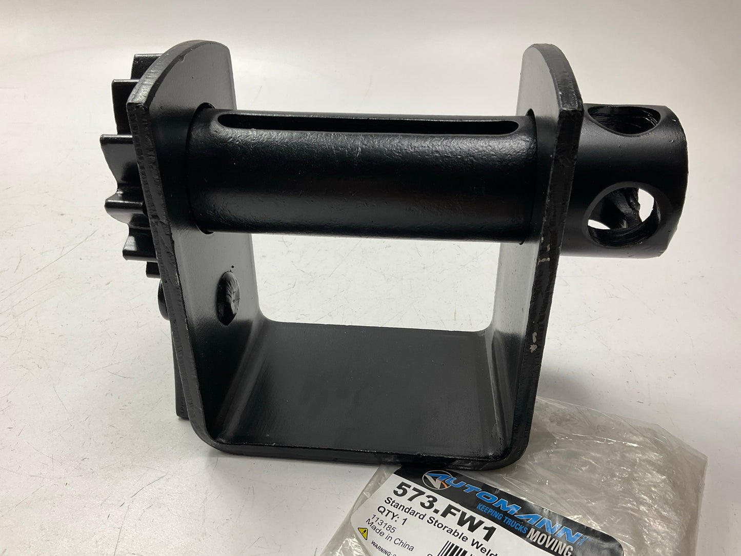 Automann 573.FW1 Standard Weld-on Tie Down Anchor Winch For 4'' Wide Cargo Straps