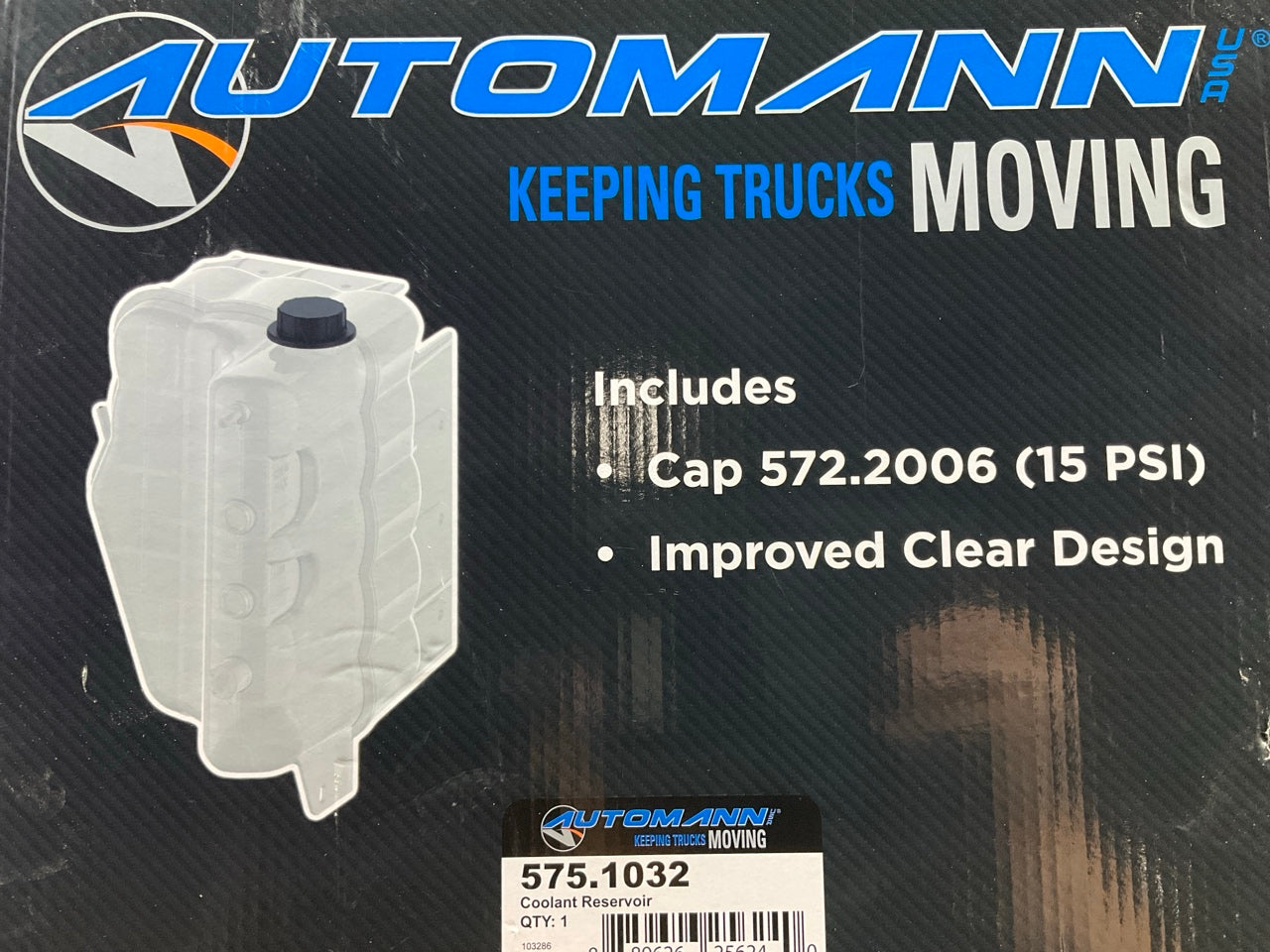 Automann 575.1032 Radiator Coolant Reservoir For International 9200 9400 9900