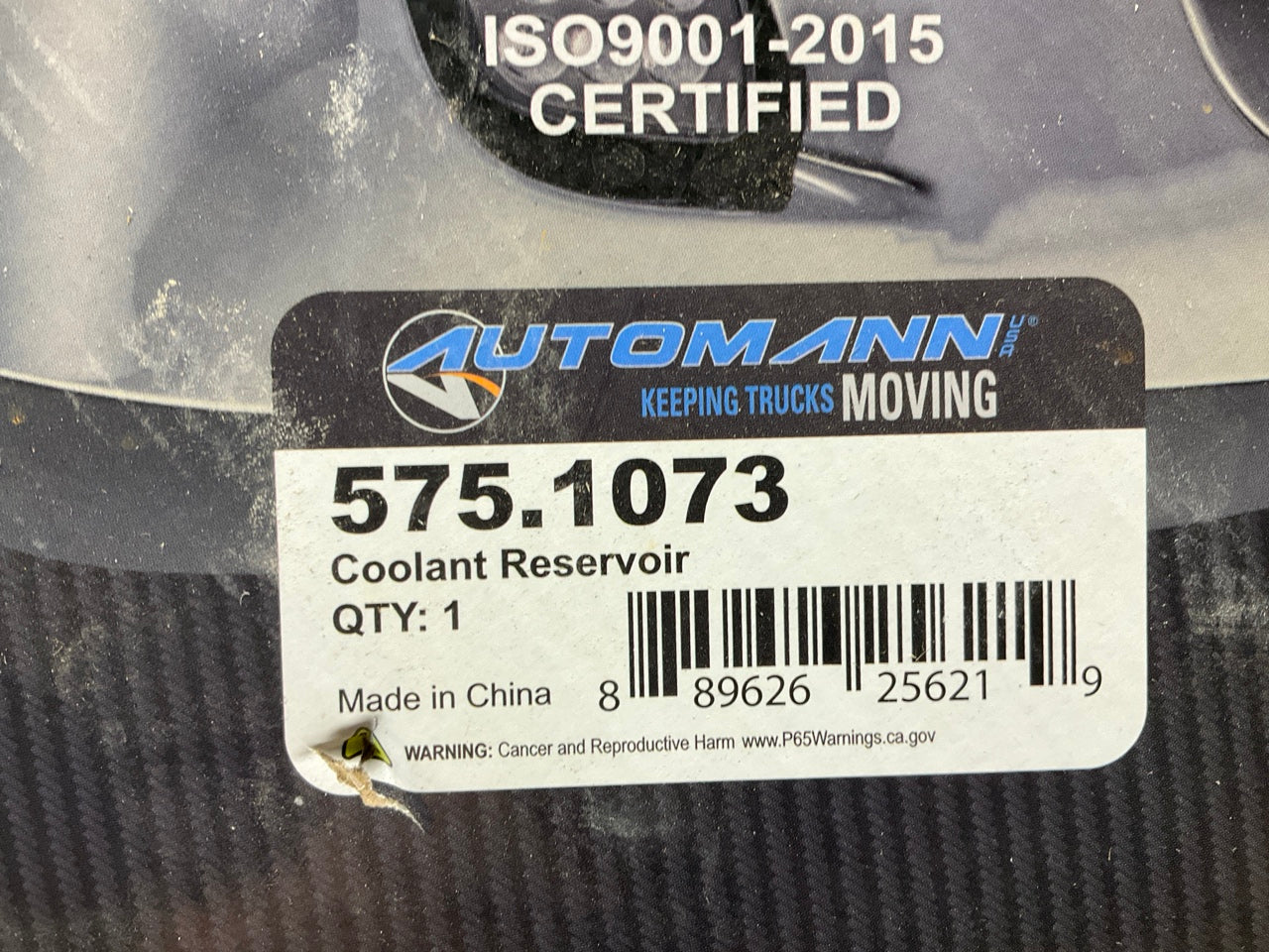 Automann 575-1073 Radiator Engine Coolant Reservoir Recovery Tank