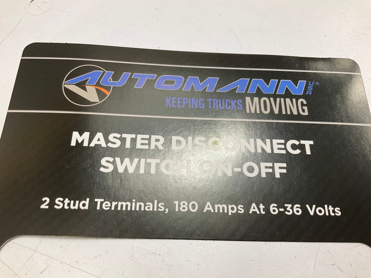 Automann 577.3009 - Master Battery Disconnect Switch On-Off, 2 Stud, 180 Amps