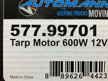 Automann 577.99701 Heavy Duty Tarp Motor, 12V 600W Replaces # 1802066
