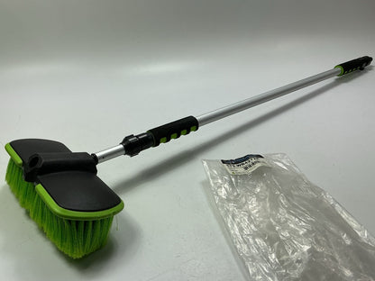 Automann 579-WB4272E 42''-72'' Extendable Washing 10'' Wide Wash Brush, Heavy Duty