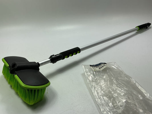Automann 579-WB4272E 42''-72'' Extendable Washing 10'' Wide Wash Brush, Heavy Duty