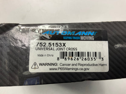 (2) Automann 752-5153X 1310 Series U-Joint Universal Joint Replaces 5-153X