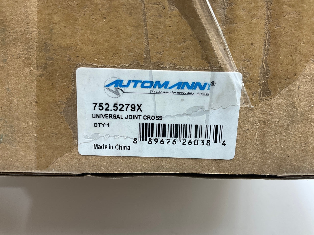 Automann 752.5279X U-Joint Universal Joint, 1610 Series, 1.875'' Cap