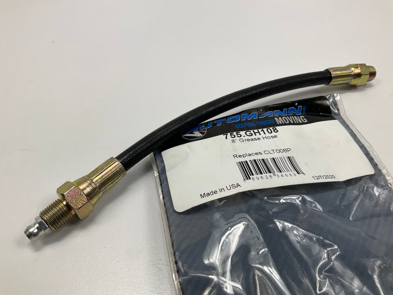 Automann 755.GH108 Grease Hose For Clutch 8''