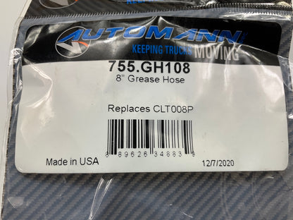 Automann 755.GH108 Grease Hose For Clutch 8''
