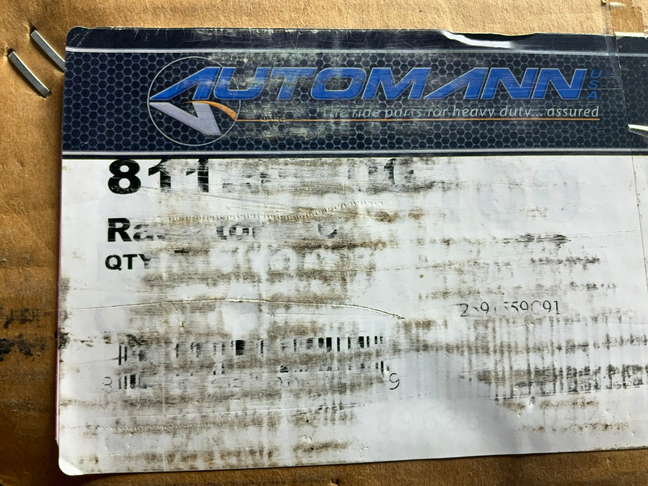 Automann 811.55100 Radiator - Replaces International 2591552C91, 2591553C91