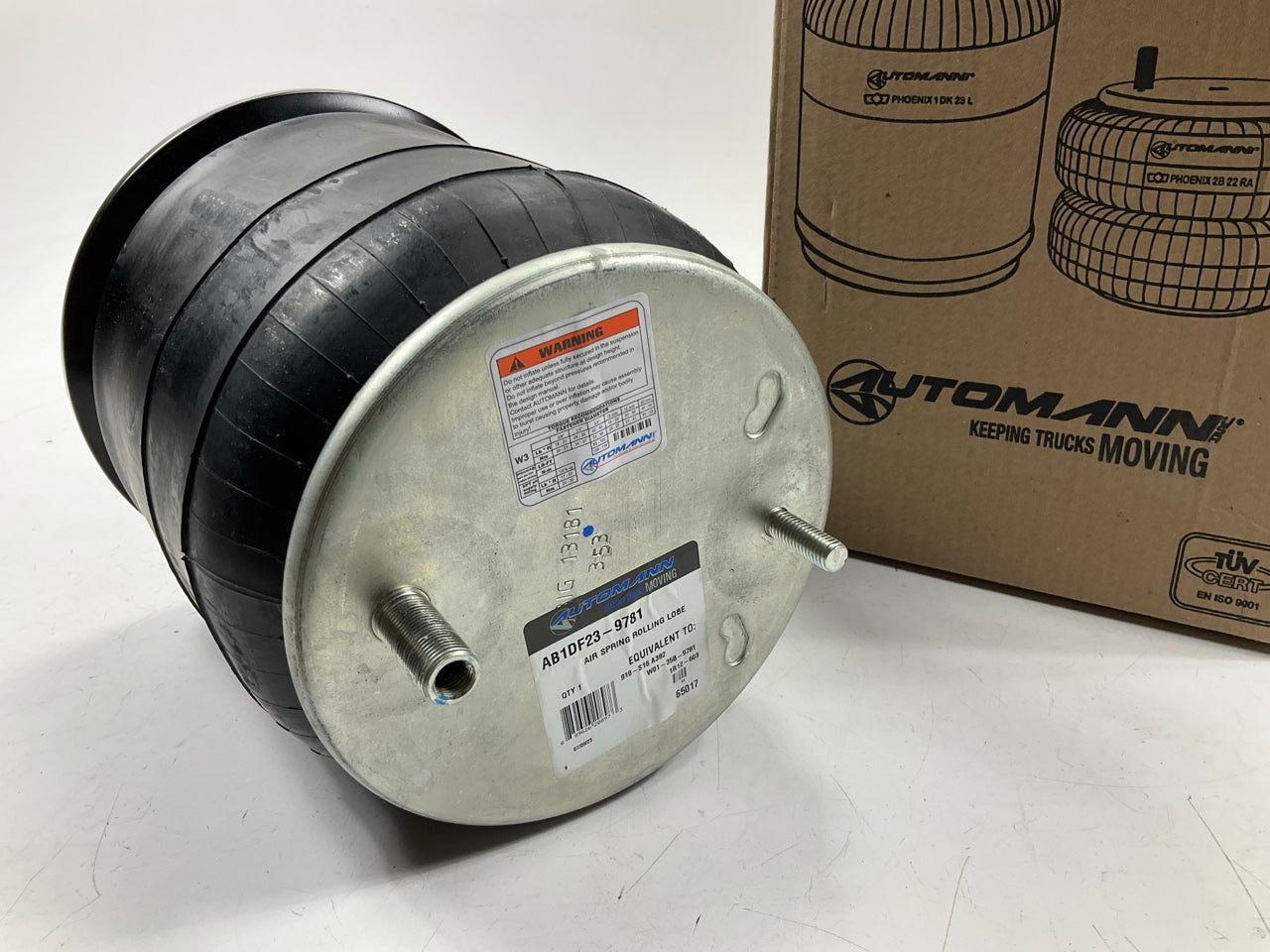 Automann AB1DF23-9781 Air Spring Bag Replaces W01-358-9781, 1R12-603