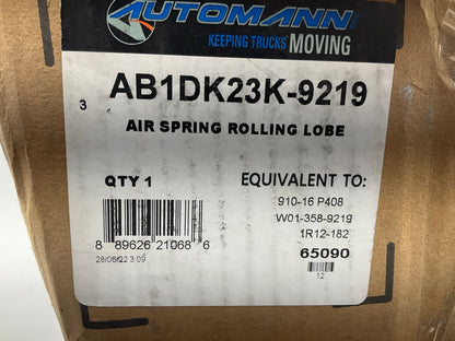 Automann AB1DK23K-9219 Air Spring Bag - Replaces W01-358-9219, 1R12-182