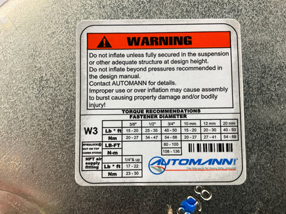 Automann AB1DK23K-P407 Air Spring Bag - Replaces 1R12-090, W01-358-9213