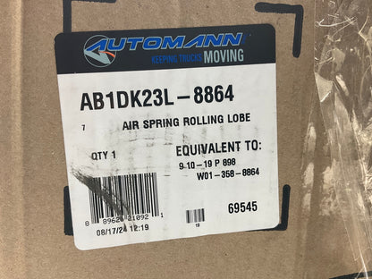 Automann AB1DK23L-8864 Rolling Lobe Air Spring Bag Replaces Firestone W013588864