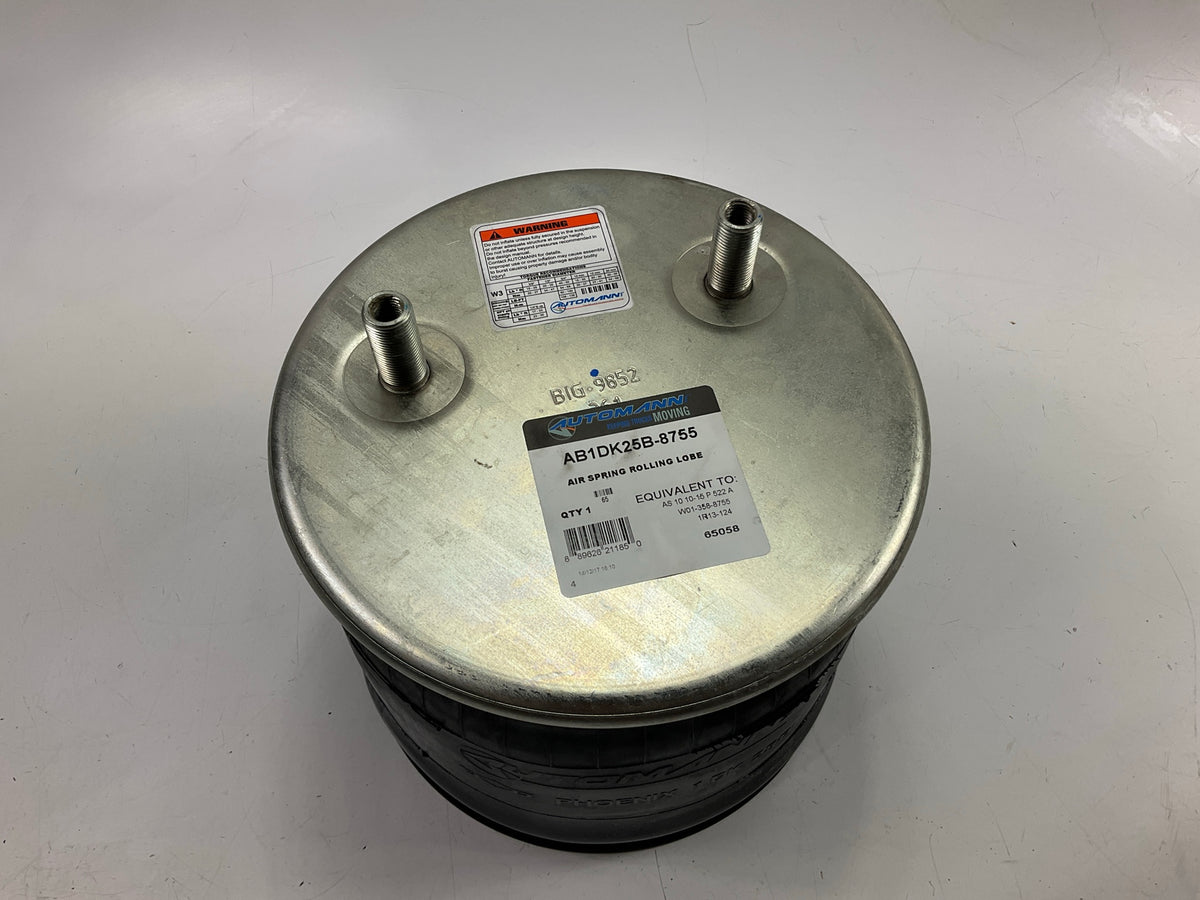 Automann AB1DK25B-8755 Air Spring Bag Replaces 1R13-124, W01-358-8755