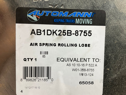Automann AB1DK25B-8755 Air Spring Bag Replaces 1R13-124, W01-358-8755