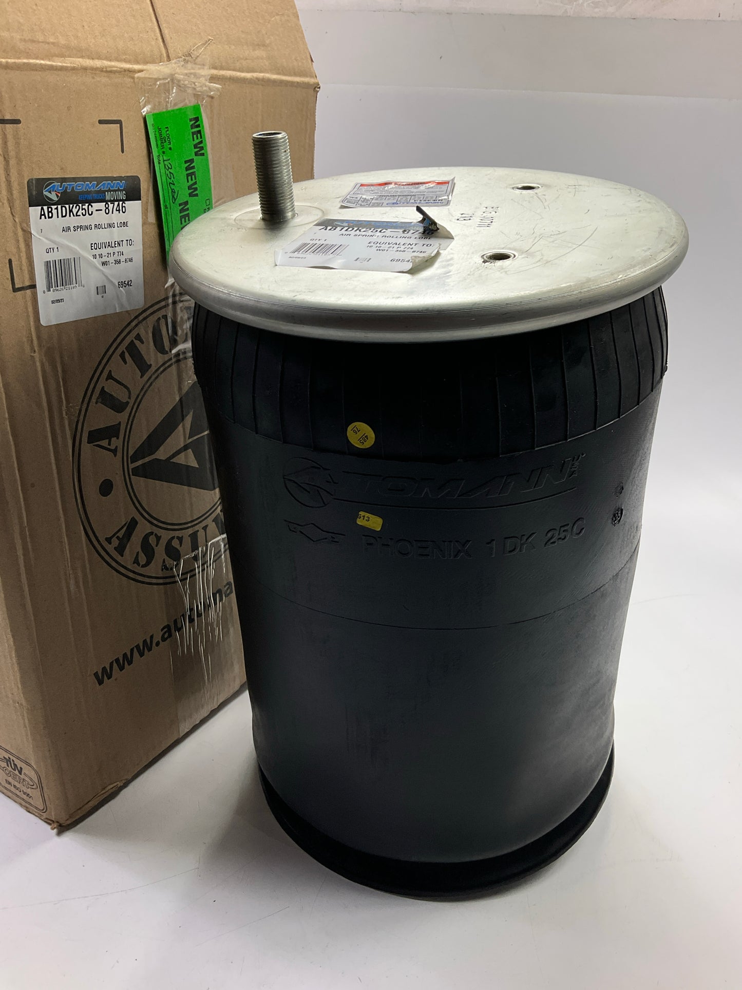 Automann AB1DK25C-8746 Air Spring Bag Replaces Holland (Neway) 90557235