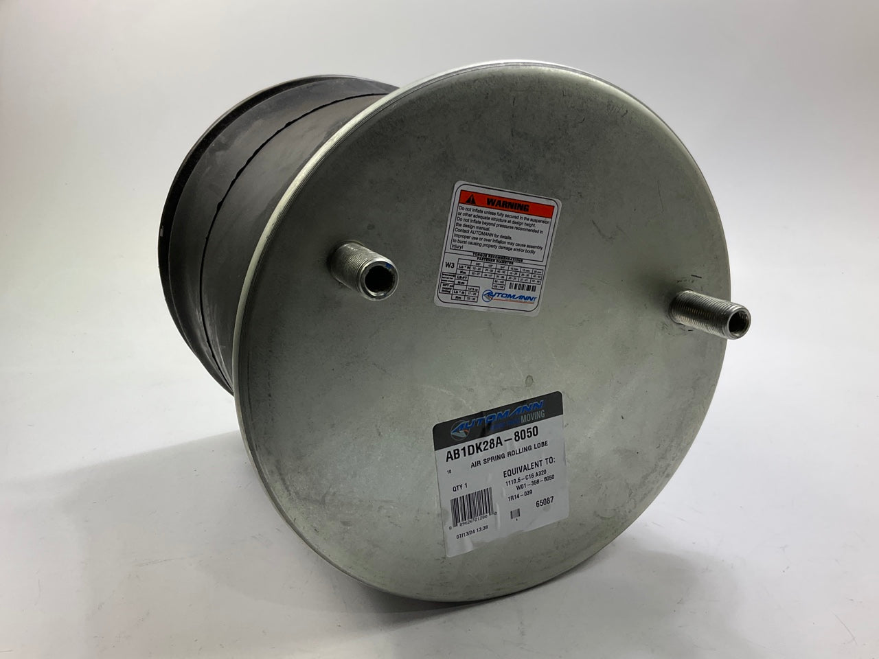 Automann AB1DK28A-8050 Air Spring Bag For Hendrickson & Reyco Trailer Suspension