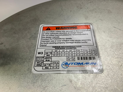 Automann AB1DK28A-8050 Air Spring Bag For Hendrickson & Reyco Trailer Suspension