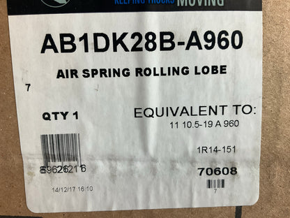 Automann AB1DK28B-A960 Air Spring Bag - Replaces W01-358-9804, 1R14-151