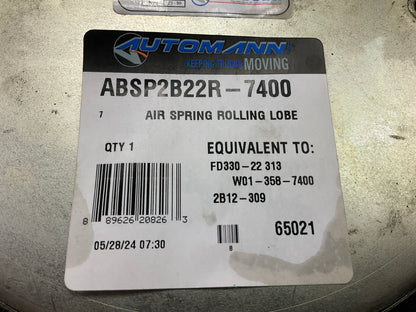 Automann ABSP2B22R-7400 Air Spring Bag - Replaces 2B12-309, 7400