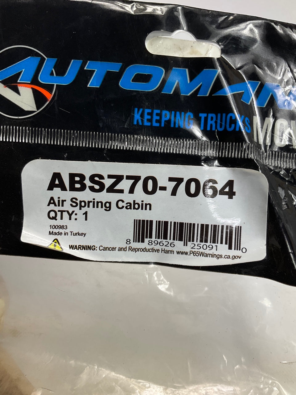 Automann ABSZ70.7064 Air Spring Bag Cabin 453-7064, W02-358-7064, AS-5064