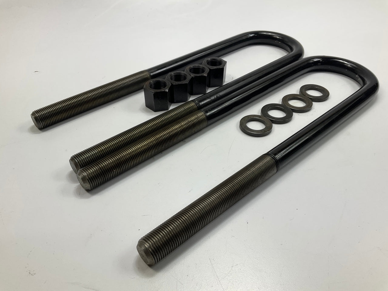 Automann AUBK5161-154 Leaf Spring Axle U-Bolt Kit: 7/8'' X 15'' X 3'' Wide