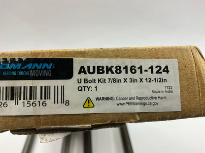Automann AUBK8161-124 Leaf Springs U-Bolt Kit 7/8'' X 3'' X 12-1/2''