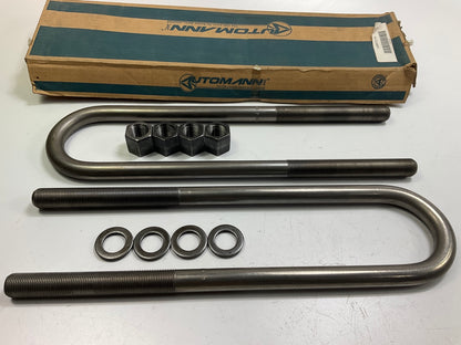 Automann AUBK8161-164 U-Bolt Kit, Round, 7/8'' X 3'' X 16-1/2''