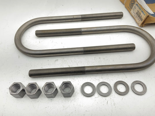Automann AUBK8165-14 Leaf Springs U-Bolt Kit - 7/8'' X 5'' X 14''