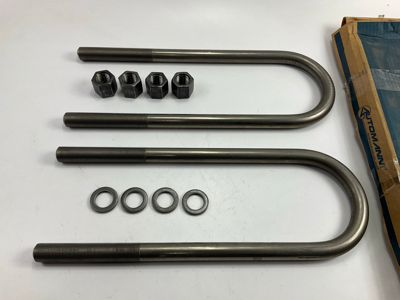 Automann AUBK8175-18 Leaf Springs U-Bolt Kit 1.0-14 X 5'' X 18'' For Freightliner