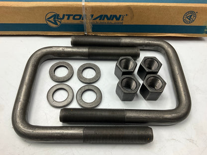 Automann AUBK8254-05 Square Bend U-Bolt Kit, 3/4'' X 4'' X 5-3/4''