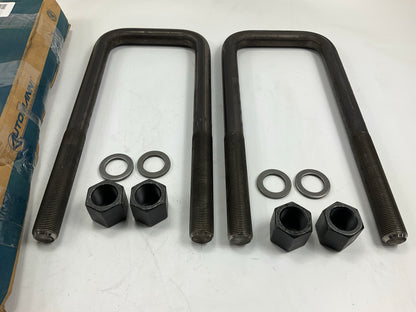 Automann AUBK8287-144 Leaf Springs U-Bolt Kit SQUARE 1-1/8 X 5-3/4 X 14-1/2in