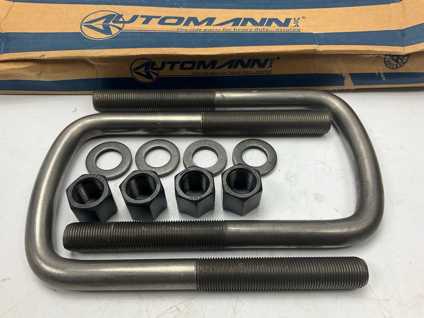 Automann AUBK8354-082 Leaf Springs U-Bolt Kit - 3/4'' X 4'' X 8-1/4''