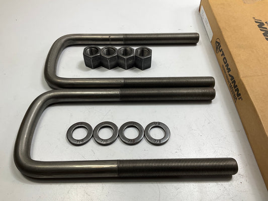 Automann AUBK8364-111 Leaf Springs U-Bolt Kit Semi Round 7/8'' X 4'' X 11''