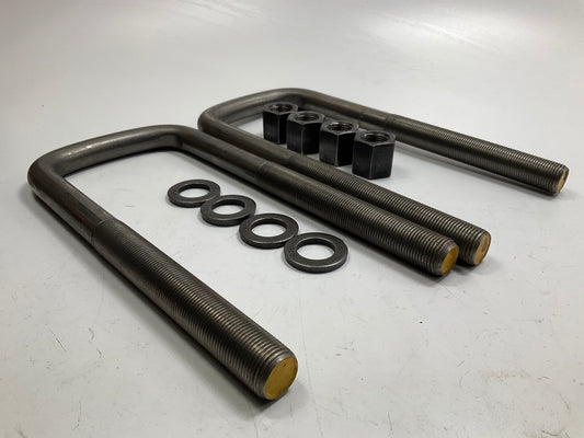 Automann AUBK8364-111 Leaf Springs U-Bolt Kit Semi Round 7/8'' X 4'' X 11''