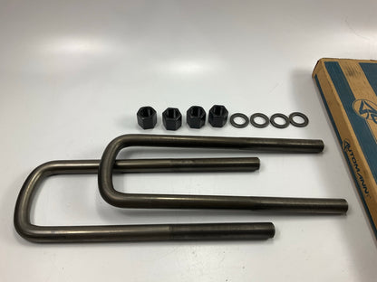 Automann AUBK8374-16 U-Bolt Kit, Semi-Round, 1'' X 4'' X 16''