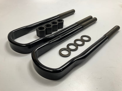 Automann AUBK8673-154 U-Bolt Kit For Peterbilt Low Mount Air Leaf 1''x3.5''x15.5''