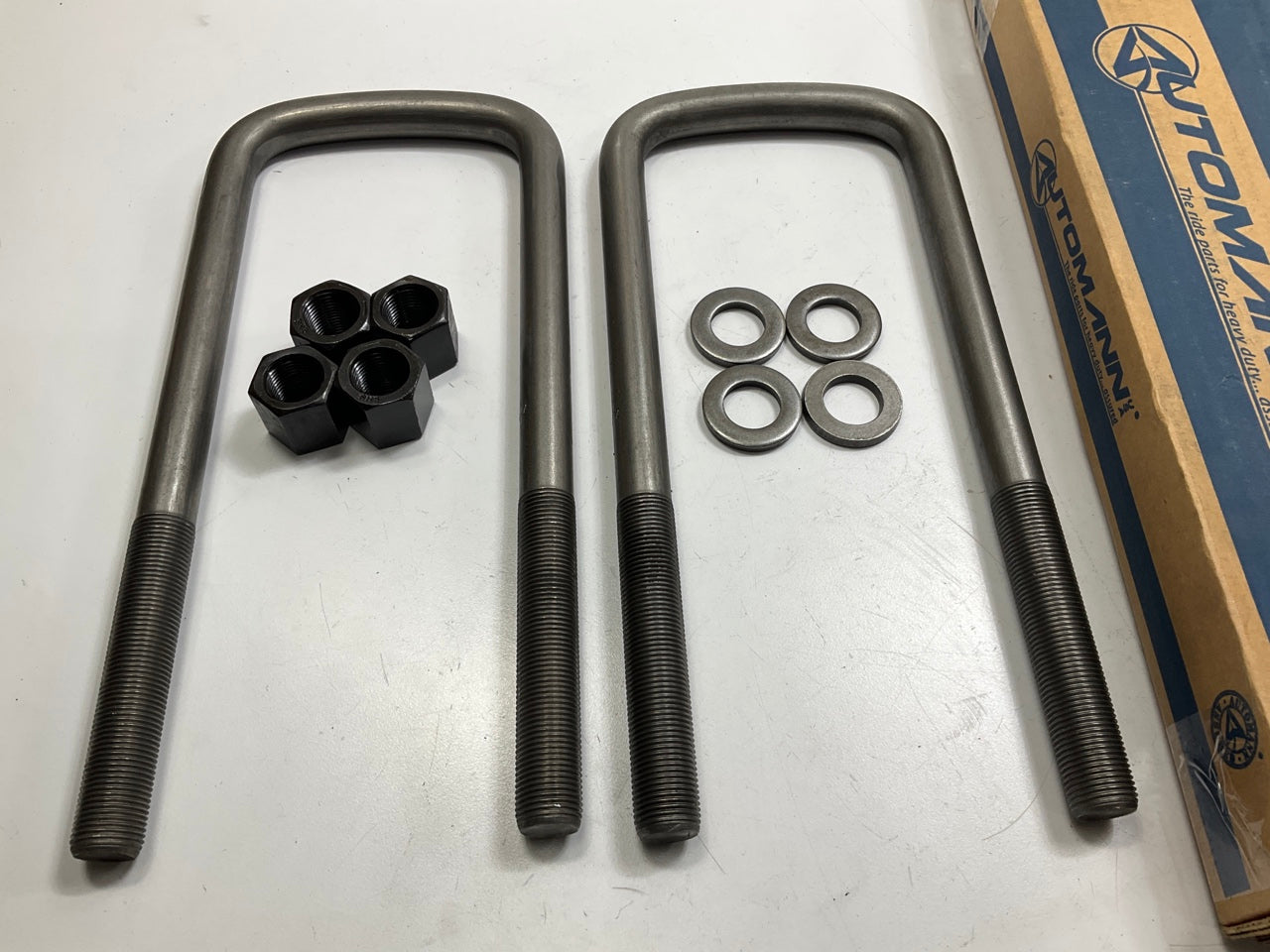 Automann AUBK8854-111 Kenworth Square U-Bolt Set 3/4 X 4 X 11-1/8, 361-206