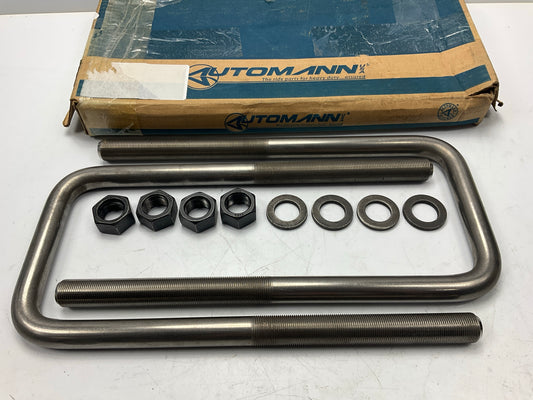 Automann AUBK8866-134S Leaf Springs U-Bolt Kit Semi-Round 7/8'' X 5-1/8'' X 13-1/2