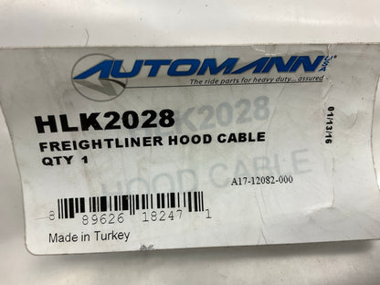 NEW 30.625'' Hood Cable For Freightliner A17-12082-000, Automann HLK2028 (TYPE2)