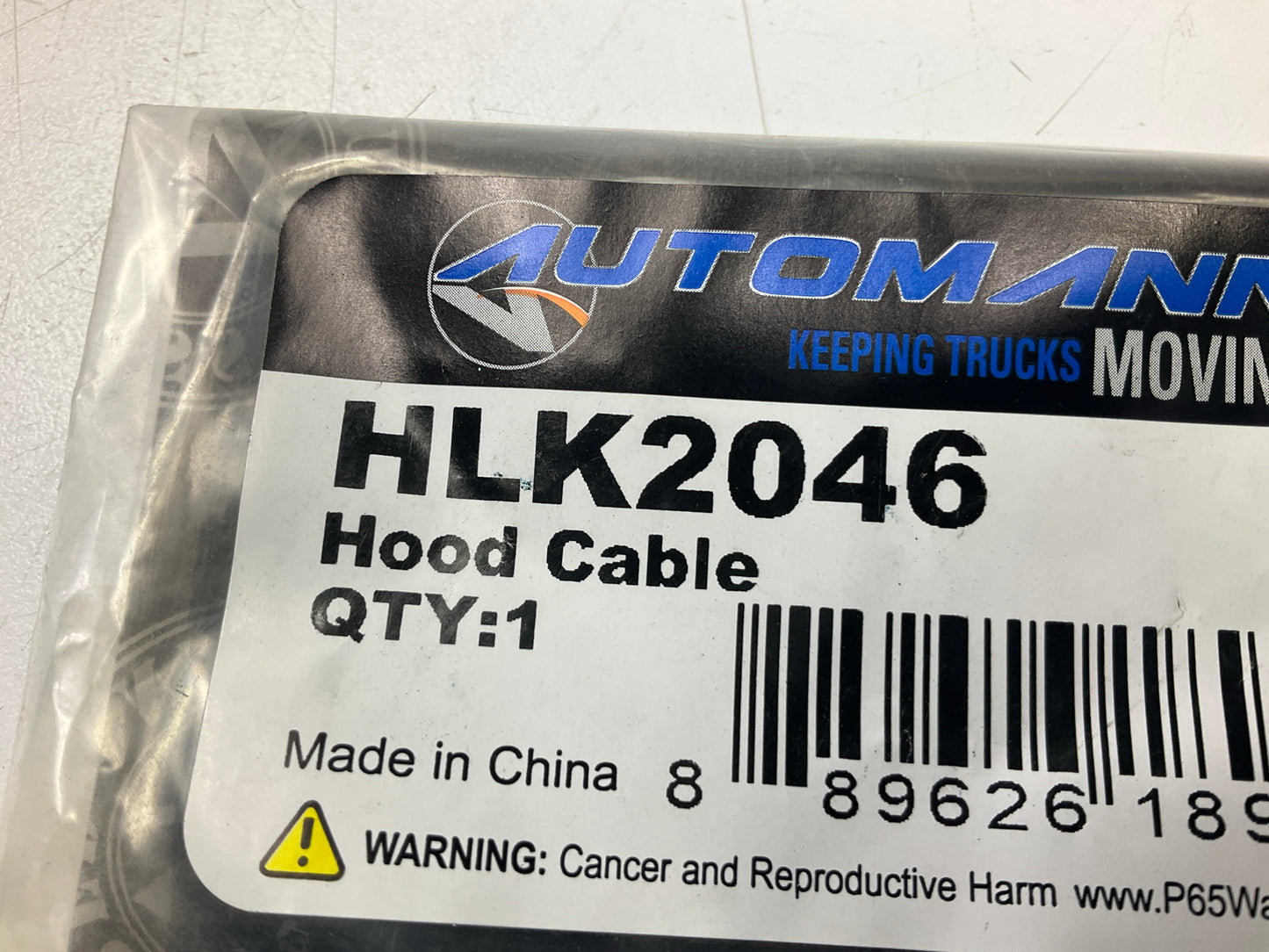 Automann HLK2046 Hood Cable, 31'' Replaces Peterbilt 1301717