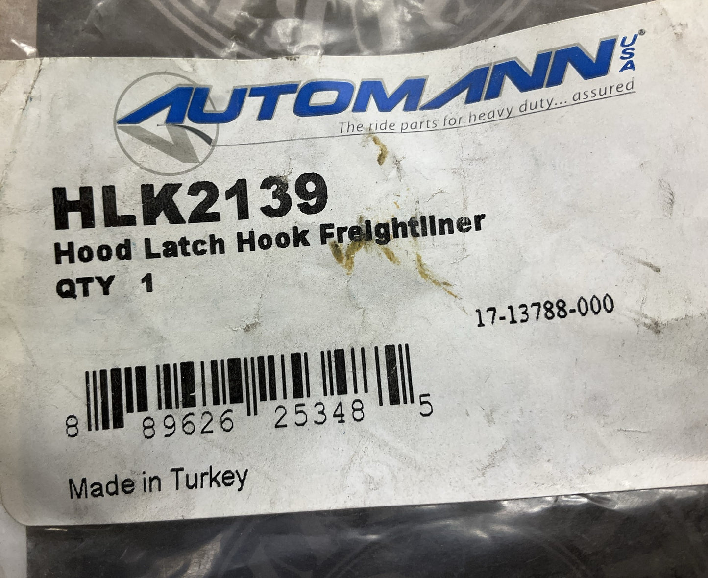(2) Automann HLK2139 Hood Latch Hook Replaces # 17-13788-000