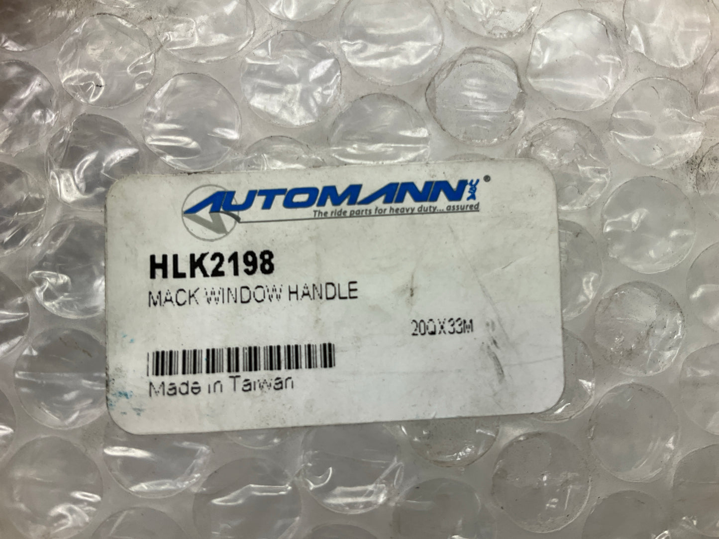 Automann HLK2198 Window Crank Handle Replaces Mack 20QX33M 20QX33AM