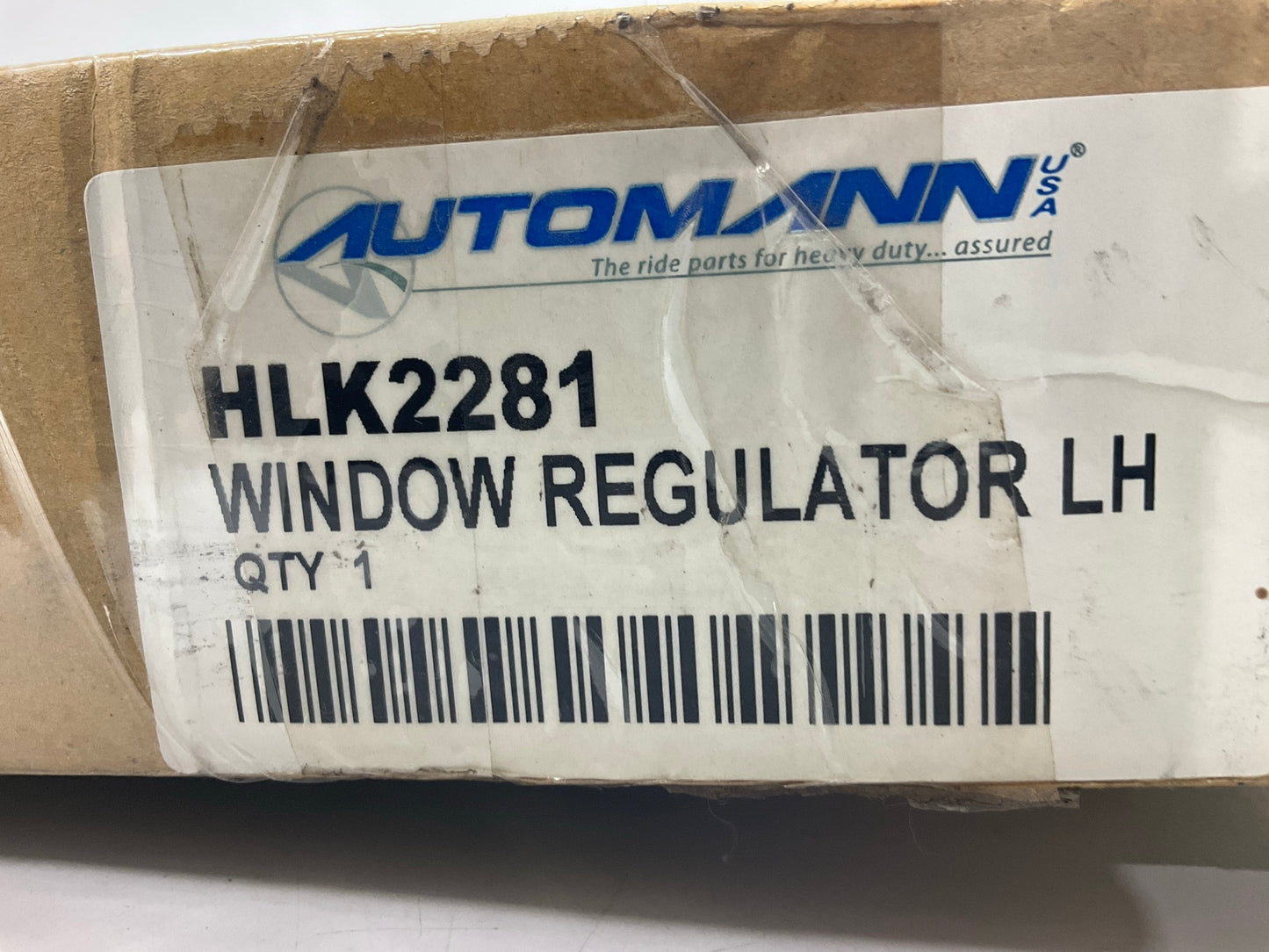 Automann HLK2281 Drivers Side Power Window Motor And Regulator Assembly
