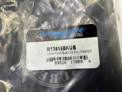 Automann M13415BKUB Poly Lower Hood Bush Kit Replaces Peterbilt L136006