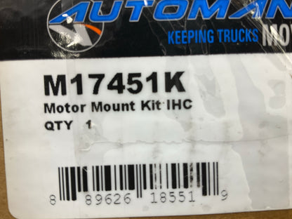 Automann M17451K Front Motor Mount Kit Replaces 1664723C1, 1664723C5, 706755AT
