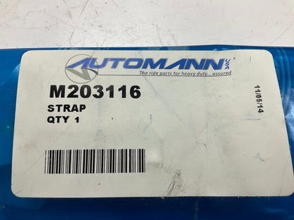 Automann M203116 Fuel Tank Strap Insulator Replaces Kenworth K16179322