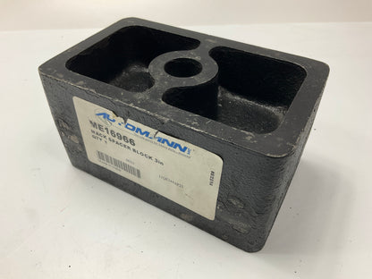 Automann ME16966 3'' Leaf Spring Spacer Block, Replaces Mack # 13QK244AP10